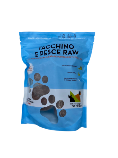 tacchino e pesce sacchetto 1kg