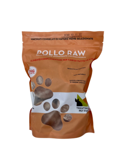 pollo raw sacchetto 1kg